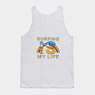 Surfing is My Life Tank Top